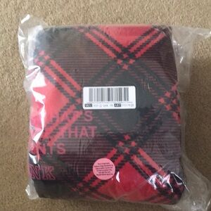 Red Plaid Throw